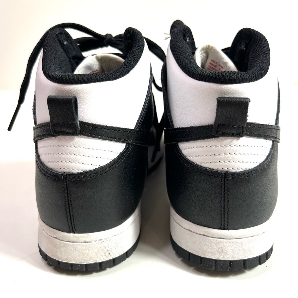 Nike Dunk High Sneakers White Black Size 8.5 - Picture 9 of 15